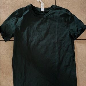 Lululemon green cotton t-shirt Size XXS